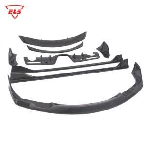 Aimgain Style Carbon Body Kit for Toyota Supra A90 2019-2020 Carbon Fiber Front Bumper Lip Rear Diffuser Side Skirts Spoiler