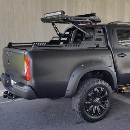 4X4 Steel Pick up Universal Truck Anti Sport Roll Bar with Roof Basket for Isuzu Dmax Toyota Hilux 2015 up Nissan Navara Np300