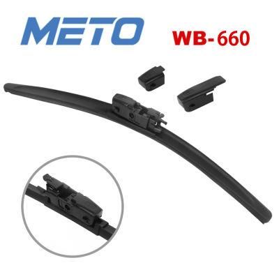 2020 New Patented Wiper Factory in China Soft/Beam/Flat Windshield Wipers for Good Year (10 Unite 1-only 3 adpaters cover 95% cars)