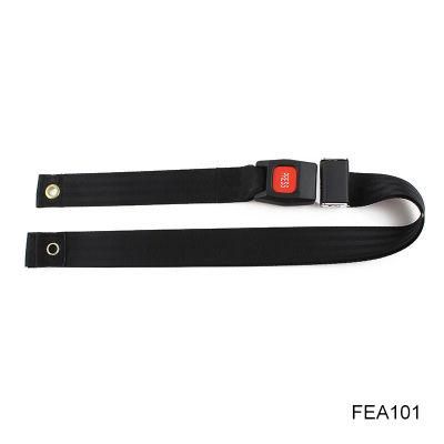 Fea101 2 Point Safety Seat Belt 2 Inch Simple Lap Belt with Hole
