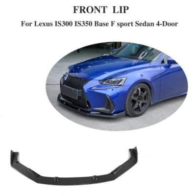 Ml Style Car Carbon Fiber Front Bumper Lip for Lexus Is300 Is350 Base F Sport Sedan 4-Door 17-18