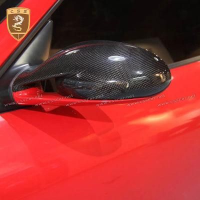 Car Exterior Accessories Replace Mirror Cover for Por Sche 997 Carbon Fiber Material