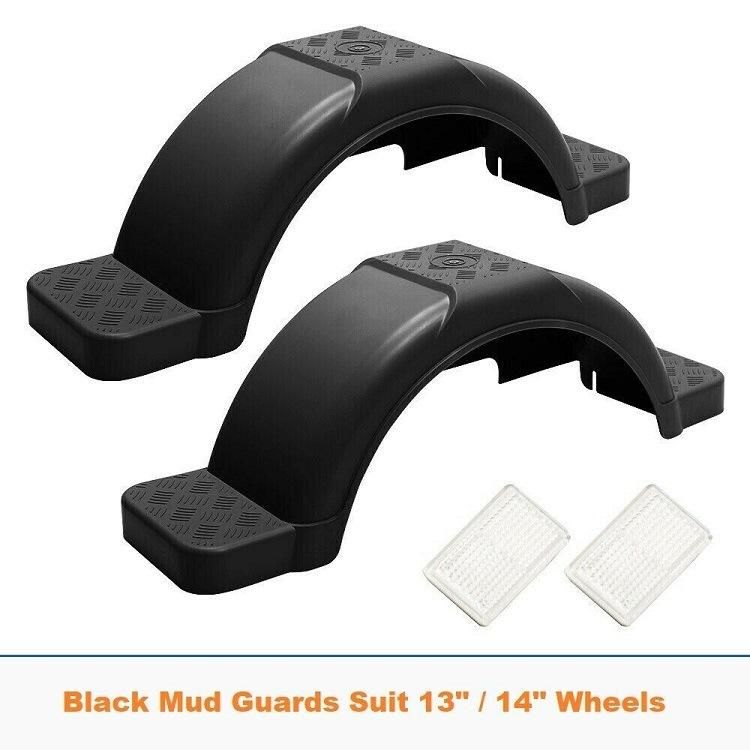 12/13/14/15inch Single Wheel Box Boat Trailer Plastic Fender Mudguards