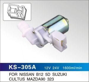 12V 24V 1600ml/Min Windshield Washer Pump for Nissan B12 5D Suzuki Cultus Mazda90 323