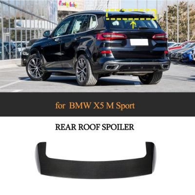 Carbon Fiber Rear Roof Spoiler for BMW X5 G05 Sport Utility 4-Door 2019-2020