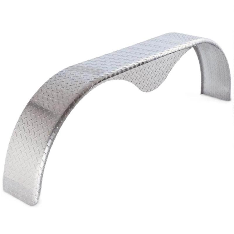 Tandem Aluminum Trailer Wheel Fender Mudguard