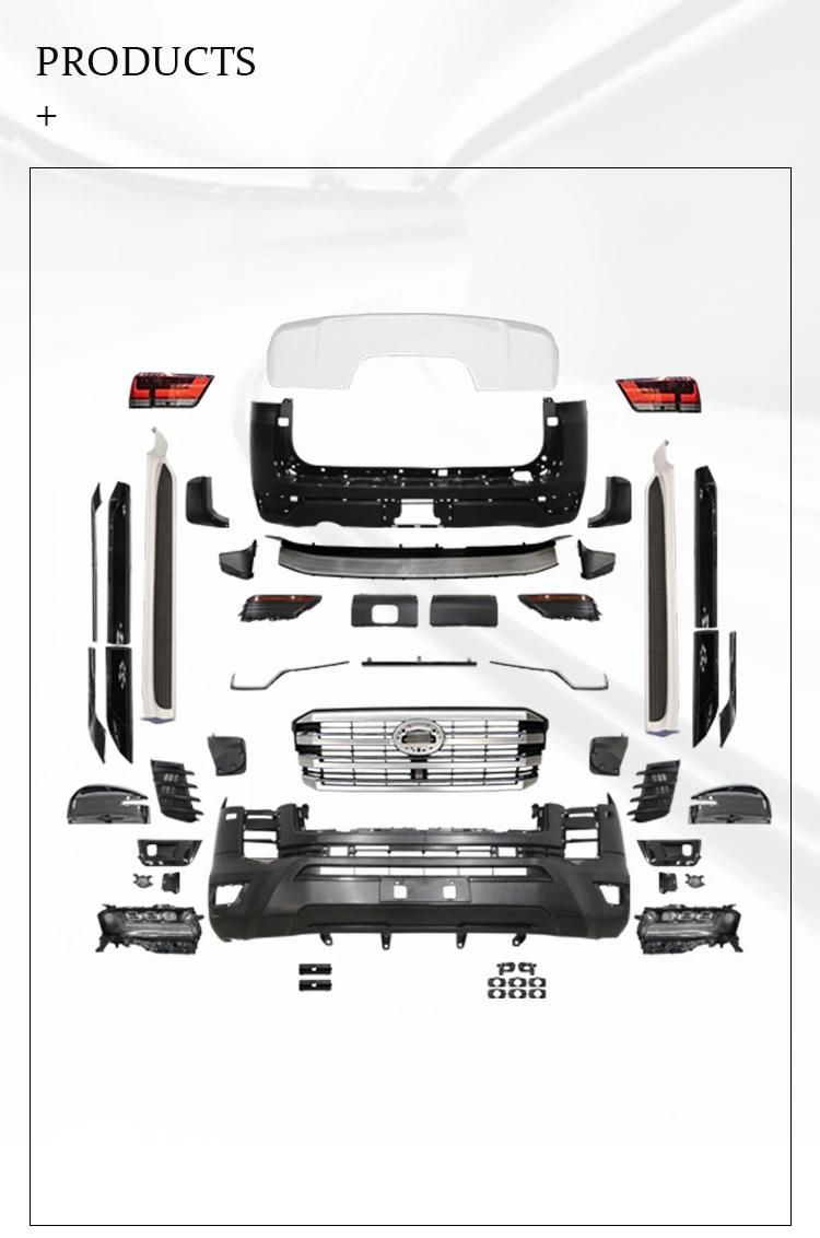 Gbt Exclusive Products Upgrade Body Kit Facelift Auto Parts for Toyota Land Cruiser 300 LC300 2022 Bumper Grilles Headlight