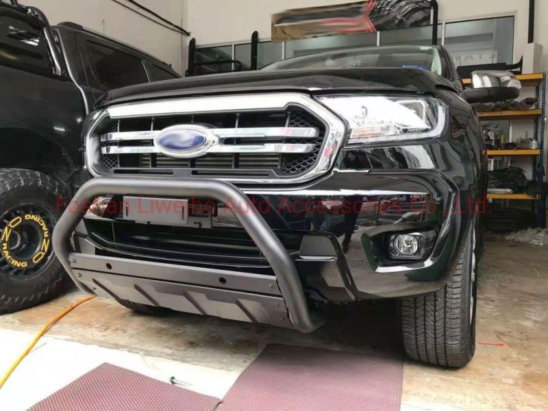 China Factory 4X4 Black Steel Front Bullbar Bumper Car Accessories for Gwm Poer