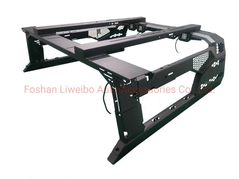 Car Roof Rack Black Steel Cargo Basket for Toyota Tundra