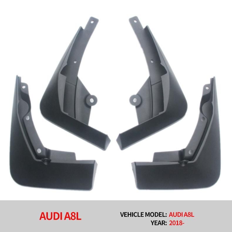 Car Mud Flaps for Audi A8l Sport 2011 2017 2018 Fender Mudflaps Splash Guards Mud Flap Mudguards Accessories