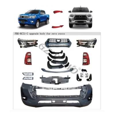 Bumper Body Kit for Hilux 2015-2019 Upgrade to Revo 2020/ Body Kit for Revo Upgrade to Rocco 2021