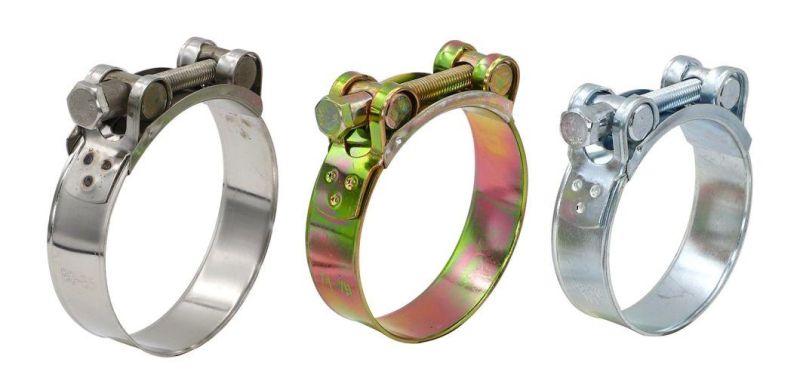 European Type Heavy Duty Stainless Steel Pipe Clamps