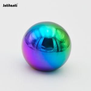 Jntitanti Rainbow Color Titanium Gear Shift Knob for Car Rifitting