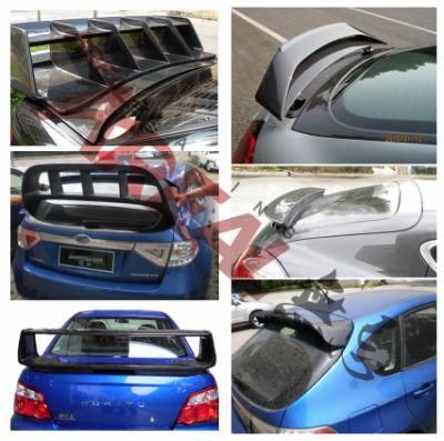 Carbon Fiber Trunk Spoiler Roofline Wing Top Diffuser