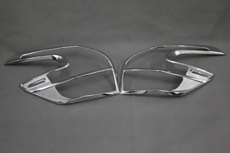 Car Accessories Chrome Tail Lamp Cover for Toyota Yaris 2014