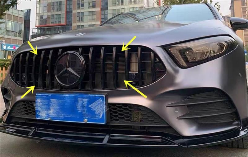 Gt Style Front Grille for Mercedes a Class W177 2019-2020