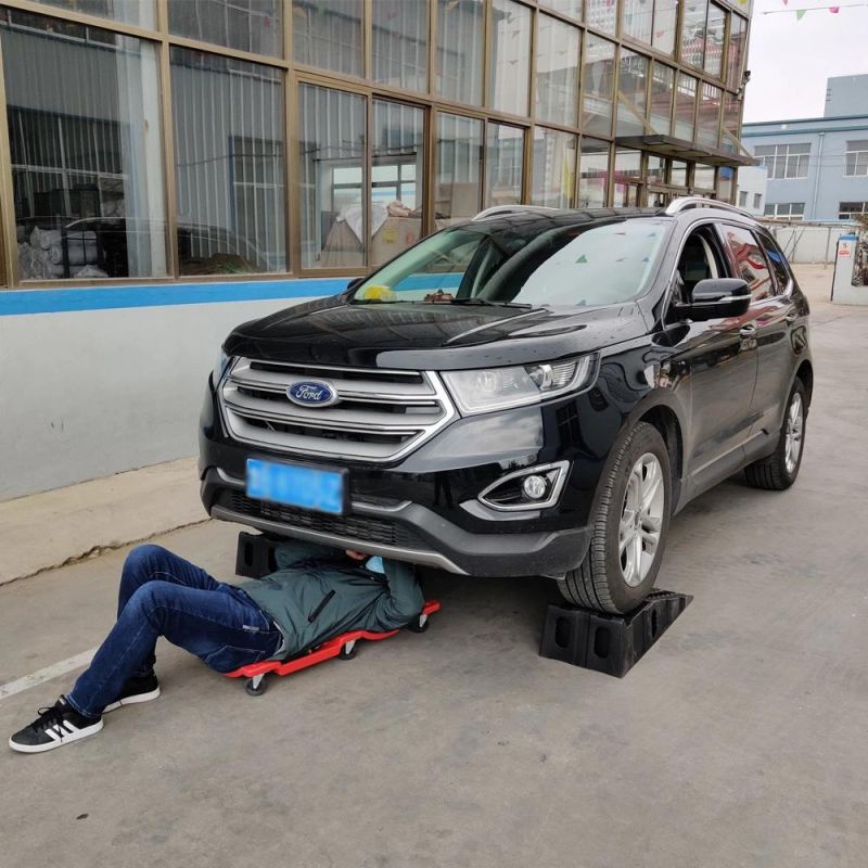 Heavy Duty Portable Outdoor UV Protection Plastic PP Low Profile RV Caravan Vehicle Service Car Ramps for Vehicle Oil Changes