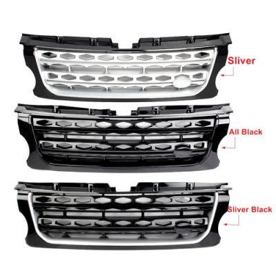 Car Front Racing Grill Bumper Honey Comb Mesh Grille ABS for Rover Discovery 4 Lr4 2014 2015 2016