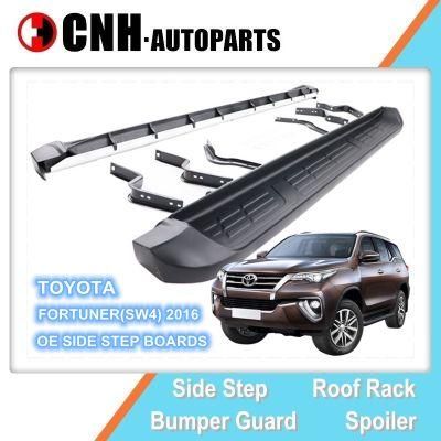 Car Parts Auto Accessory OE Style Side Step for Toyota Fortuner Sw4 2016 2018 Running Boards