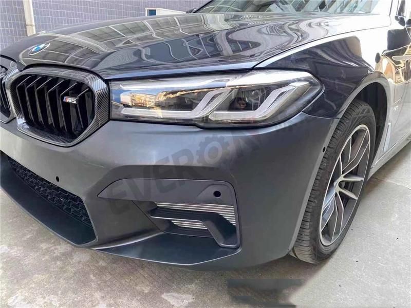 Car Bumpers 2022 M5 Style Body Kit with Grille Rear Diffuser Side Skirts for BMW 5 Series G30 G38 2020-2021