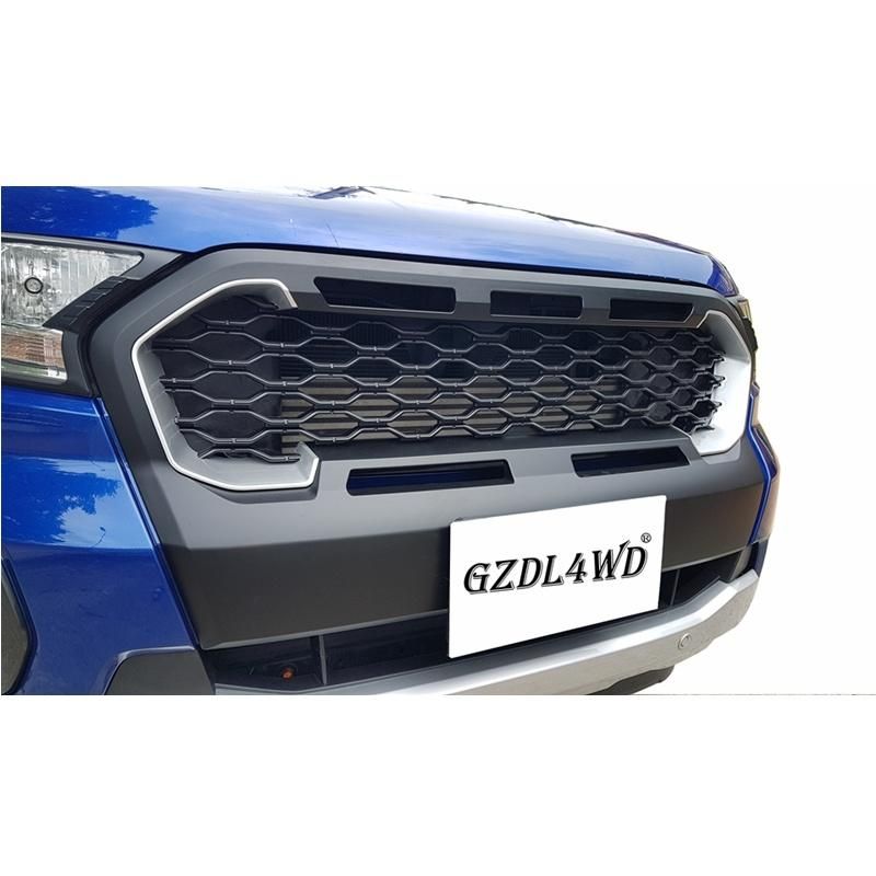 Picup Wide Fender Flare Car Front Grille for Ford Ranger MK3 T8 Wildtrak