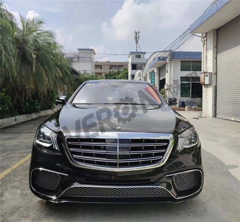 2018 2019 New Style S65 Body Kits with Headlights and Rear Lights for Mecerdes Benz W222 2014-2020