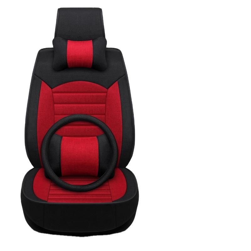 Linen Fabric Car Seats Cover