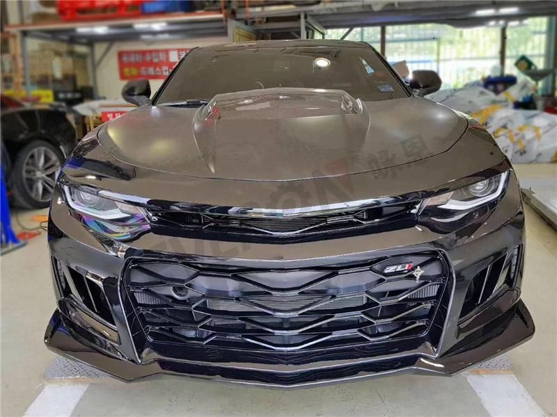 Zl1 Style Front Rear Bumper Lips Full Set Body Kit for Chevrolet Camaro 2016-2018