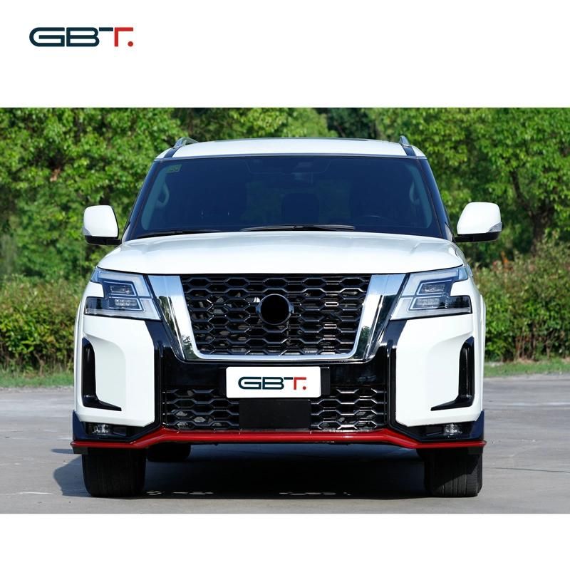 Gbt New Upgrade 2022 Car Accessories Parts PP Side Bar Grille Auto Front Rear Bumpers Body Kit for Nissan Patrol Y62 Nismo Model