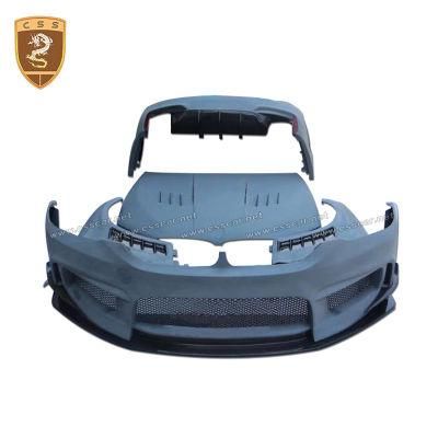 Pd Style Car Bumpers Body Kit for BMW 5 Series G30 G38 Fiberglass Engine Hood