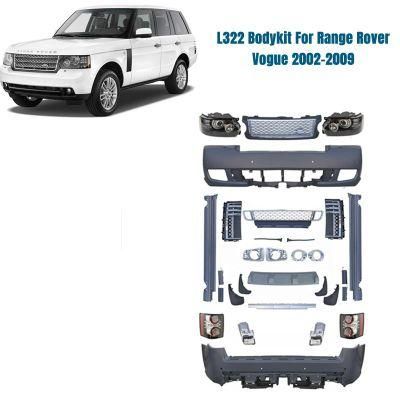 Wholesale Car Body Parts Facelift for Range Rover Vogue L322 2002-2009 Upgrade to 2010-2012 L322 Vogue Body Kit