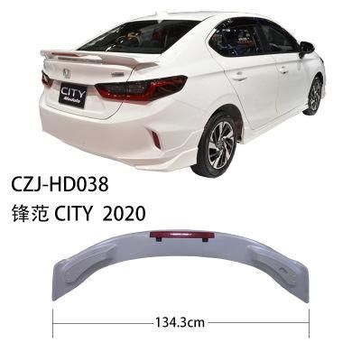 for Honda City 2020+ Spoiler with LED Light Factory Design