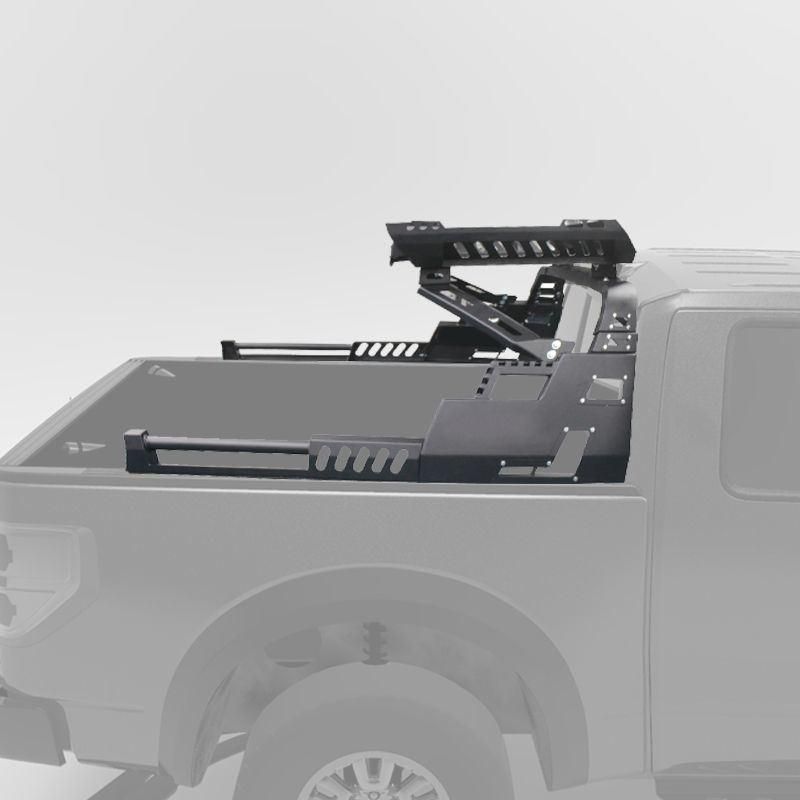 Car Accessories Stainless Steel Roll Bar with Roof Rack Roll Sport Bar for Toyota Hilux Revo 2022
