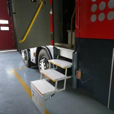 CE Electric Folding Step Aluminium Ladder for Van