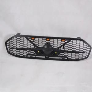 Manufacturers Auto Accessories Matt Black Grilles ABS Raptor Type Paint Front Grill for Everest
