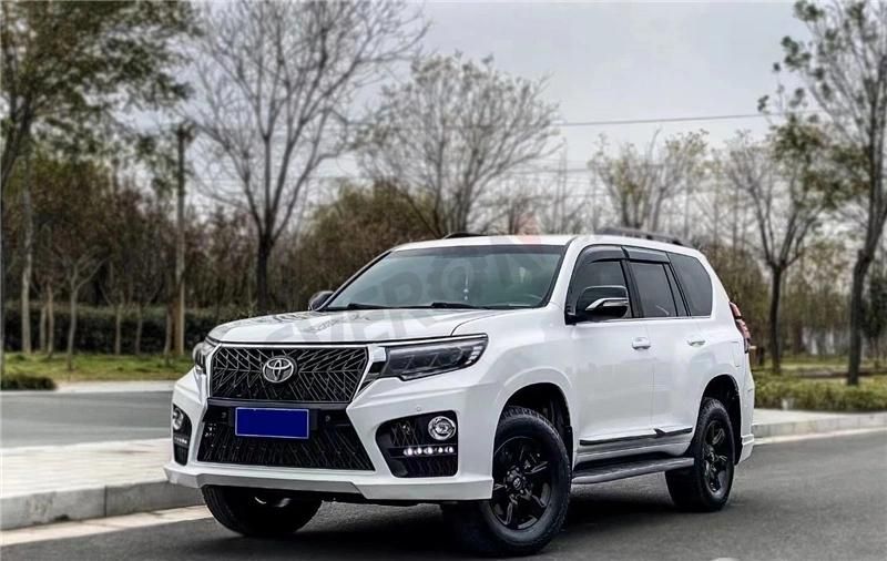 Elford Style Front Rear Bumper with Grille Hood Body Kit for Toyota Prado 2010-2017 to 2018 E Model