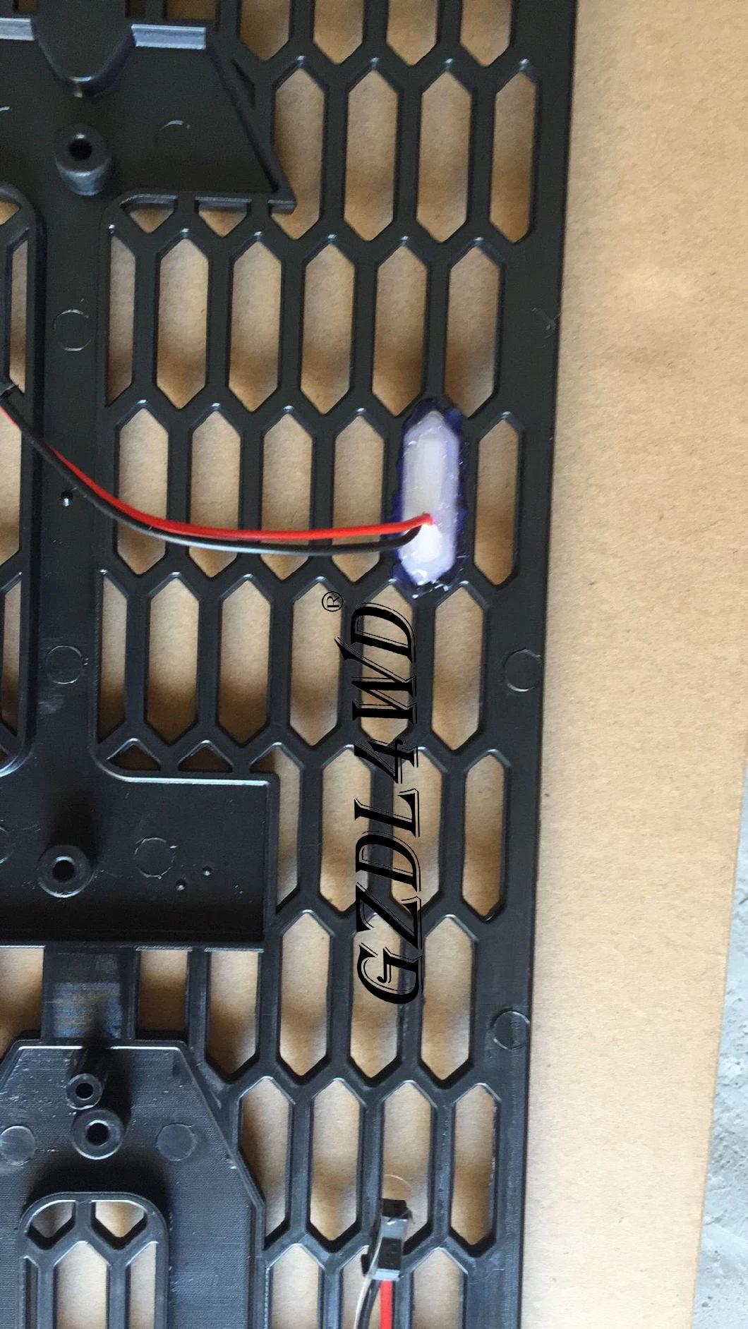 Ranger Parts Front Grille with LED Light and Letter Logo for Ford Ranger