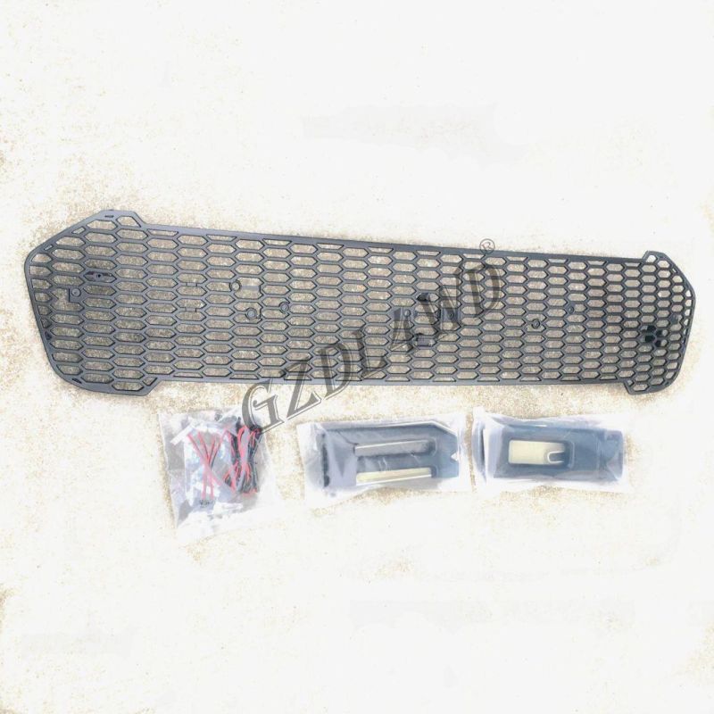 Car Accessories LED Front Grille for Ford Ranger T8 2019 Raptor Grill