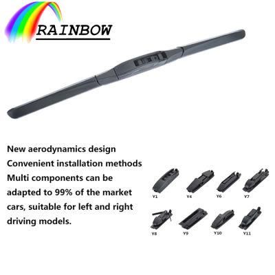 Classic Soft/Beam/Flat/Multi-Fit Flat/ Frameless/Boneless Windshield Windscreen Wiper Blades