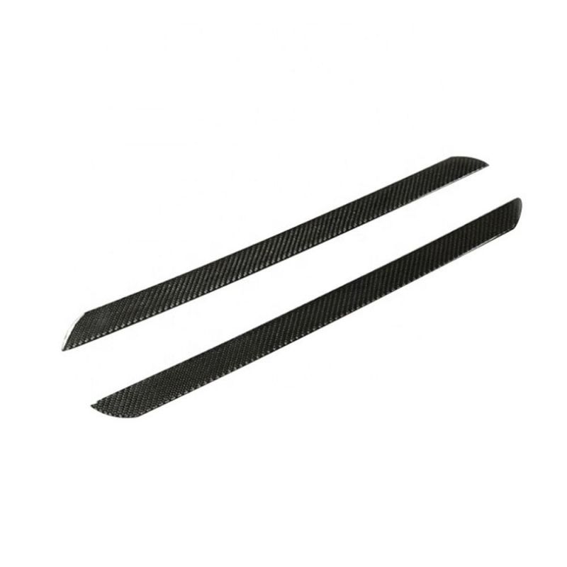 Universal Carbon Fiber Car Door Sill Scuff Plate Cover Panel Step Protector