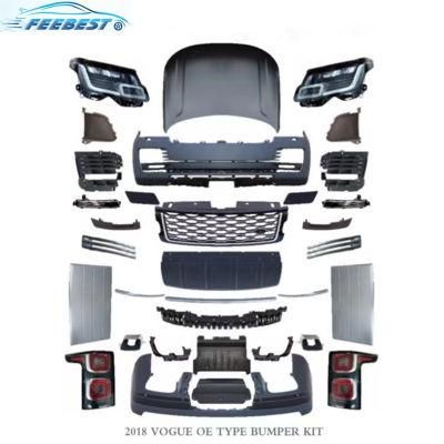 Full Set Bodykit for Range Rover Vogue L405 Facelift 2013-2017 Upgrade to 2018-2020 Tunning Body Kit Sva/Svo/OE Type for Option