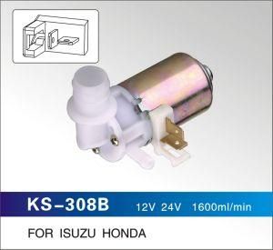 12V 24V 1600ml/Min Windshield Washer Pump for Isuzu Honda