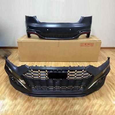 RS5 Bodykit for Audi A5 S5 Front Rear Bodykit Bumper Facelift RS5 Car Bumper Car Bodykit for Audi A5 S5 RS5 2020 2021 2022