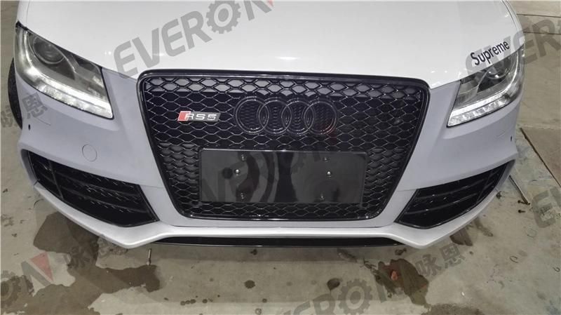 RS5 Look Front Bumper Assy with Grille for Audi A5 B8 2008-2011 Body Kit