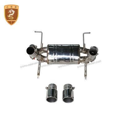 New Arriving Stainless Steel Exhaust Pipe Tail End Tip Muffler Tips Tail Pip for Lamborghini Aventador Lp700