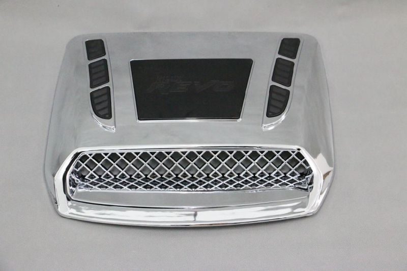 Bonnet Scoop Cover ABS Chrome Car for Toyota Hilux Revo 2015