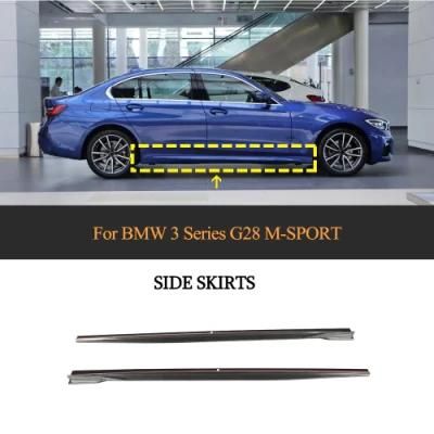 for BMW 3 Series G28 M-Sport Carbon Fiber Side Skirts 2019-2020