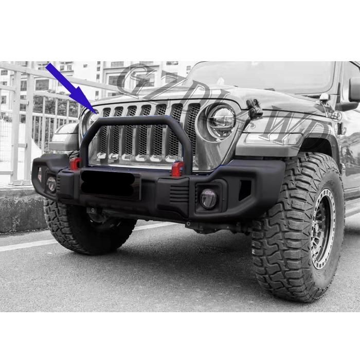 for Jeep Wrangler Jl 2018+ Jeep Wrangler Jk Front Bumper Kit