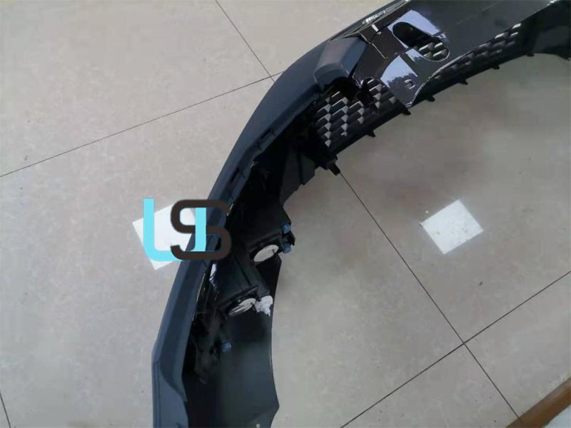 for Skoda Octavia A7 RS MK3 2014-2017 Modified Car Auto Parts Front Bumper Kit with Crystal Grille Tuning