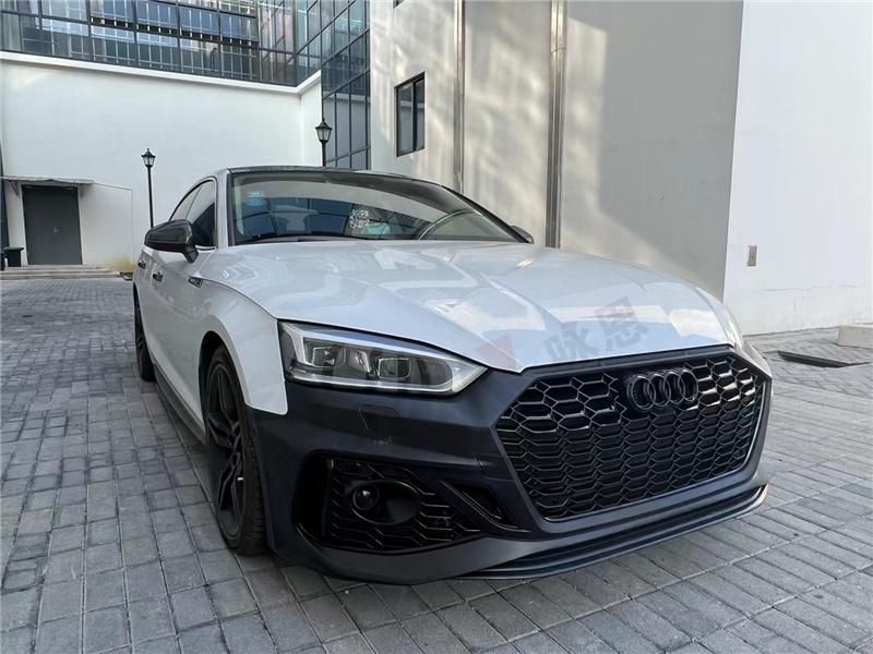 Car Bodykits 2021 RS5 Style Front Bumper with Grill for Audi A5 2017-2020
